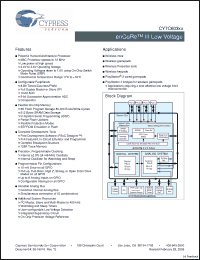 Click here to download CY7C60323-PVXC Datasheet