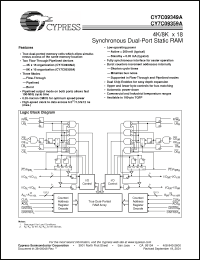 Click here to download CY7C09359A-9AI Datasheet
