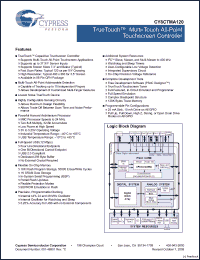 Click here to download CY8CTMA120-56LFXIT Datasheet