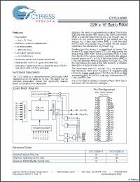 Click here to download CY7C1020B_06 Datasheet