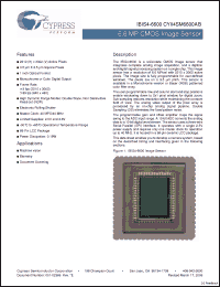 Click here to download CYII4SM6600AB-QDC Datasheet