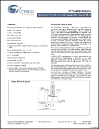 Click here to download CY7C421-20JXI Datasheet
