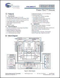 Click here to download CY8C42423-24LFXIT Datasheet