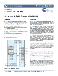 Click here to download CY8C9560-24AXIT Datasheet