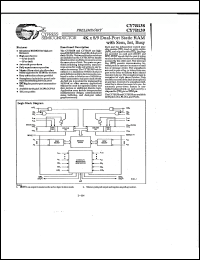 Click here to download CY7B139-35JC Datasheet