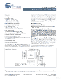 Click here to download CY62147EV30LL-55ZSXE Datasheet