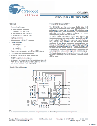 Click here to download CY62256NLL-70SNXC Datasheet