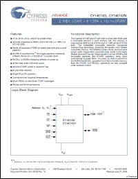 Click here to download CY14E102L-ZS25XIT Datasheet