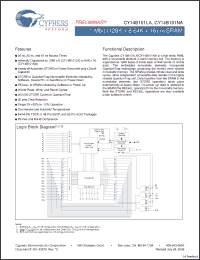 Click here to download CY14B101NA-ZS25XIT Datasheet