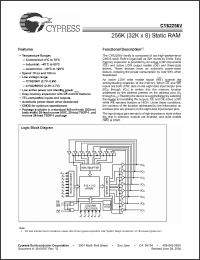 Click here to download CY62256VLL-70SNI Datasheet