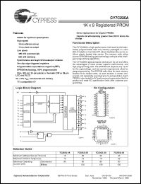 Click here to download CY7C235A-40JC Datasheet
