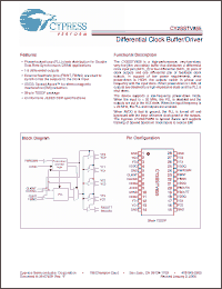 Click here to download CY2SSTV855 Datasheet