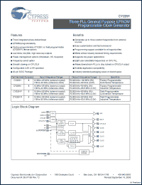 Click here to download CY2291_08 Datasheet