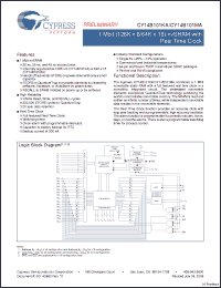Click here to download CY14B101MA-ZSP20XIT Datasheet