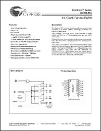 Click here to download CY2DL814_05 Datasheet