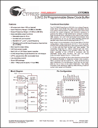 Click here to download CY7C9925LFXIT Datasheet