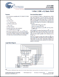 Click here to download CY7C109D Datasheet