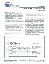 Click here to download CY7C68000A-56LFXC Datasheet