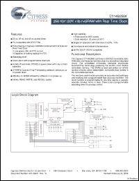 Click here to download CY14B256K-SP35XI Datasheet