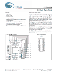 Click here to download CY7C1049BN-15VXI Datasheet