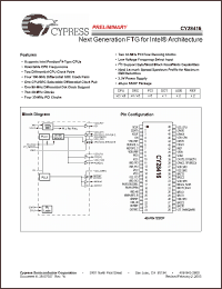 Click here to download CY28416 Datasheet