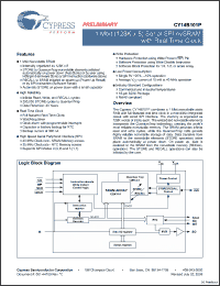 Click here to download CY14B101P-SFXCT Datasheet