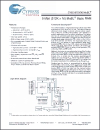 Click here to download CY62157DV30L-55BVXE Datasheet