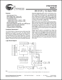 Click here to download CY62157DV20LL-55BVI Datasheet