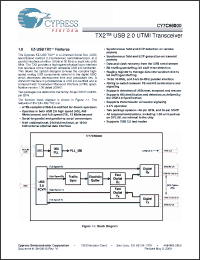 Click here to download CY7C68000-56PVXCT Datasheet