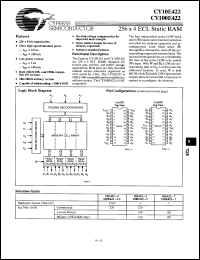 Click here to download CY100E422L7KC Datasheet