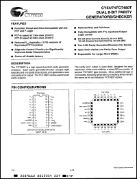Click here to download CY74FCT480ATSOC Datasheet