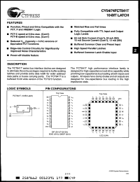 Click here to download CY54FCT841ATDM Datasheet