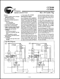 Click here to download CY7B181-15JC Datasheet