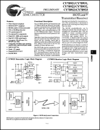 Click here to download CY7B931DC Datasheet