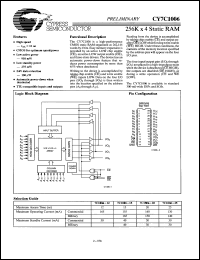 Click here to download CY7C1006-25DMB Datasheet