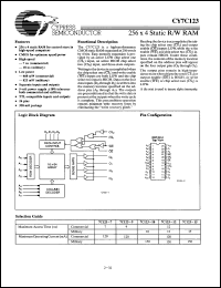 Click here to download CY7C123-12VC Datasheet