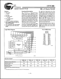 Click here to download CY7C185-45LC Datasheet