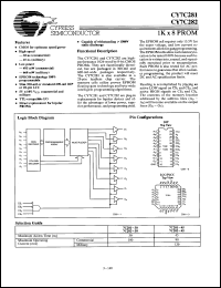 Click here to download CY7C281-30LC Datasheet