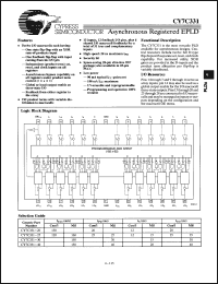 Click here to download CY7C331-30YMB Datasheet