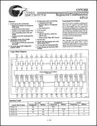 Click here to download CY7C332-25PC Datasheet