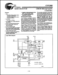 Click here to download CY7C910-99LMB Datasheet