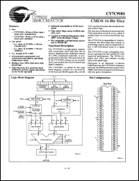 Click here to download CY7C9101-24JC Datasheet