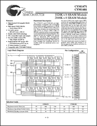 Click here to download CYM1471LPF120C Datasheet