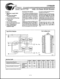 Click here to download CYM1620HD35MB Datasheet