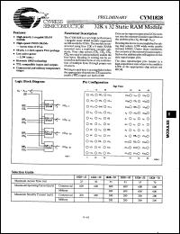 Click here to download CYM1828HG45C Datasheet