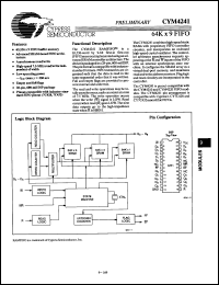 Click here to download CYM4241PD85C Datasheet