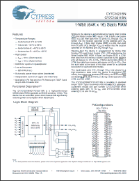 Click here to download CY7C1021BN_09 Datasheet