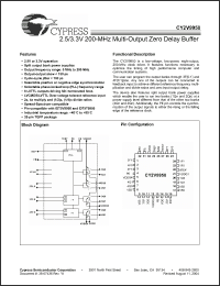 Click here to download CY2V9950 Datasheet