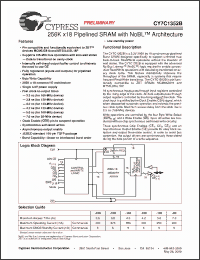 Click here to download CY7C1352B-166AC Datasheet
