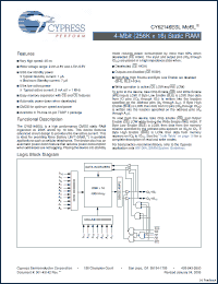 Click here to download CY62146ESL Datasheet